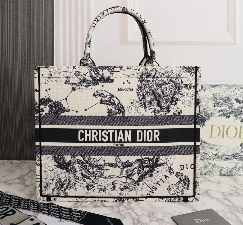 Christian Dior tote bags with a printed Dior logo on the frontWF - Dior Bags - 600